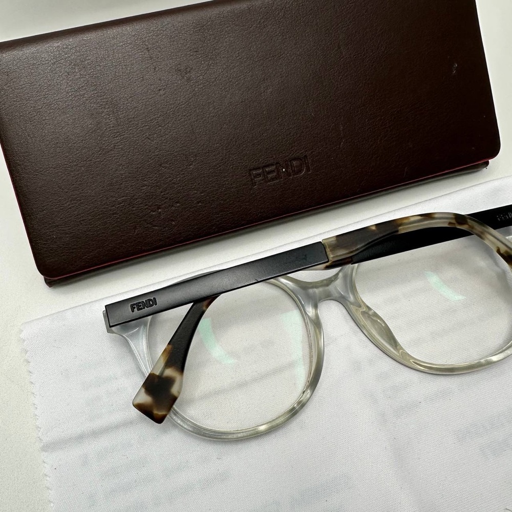 Fendi Eyeglasses FF0096/F DUO | Made in Italy - Picture 8 of 11